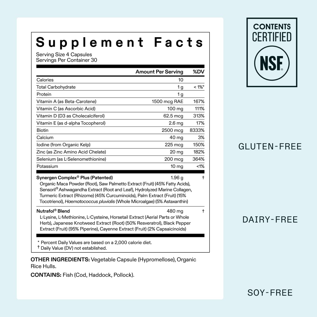 Nutrafol Women Hair Growth Supplements